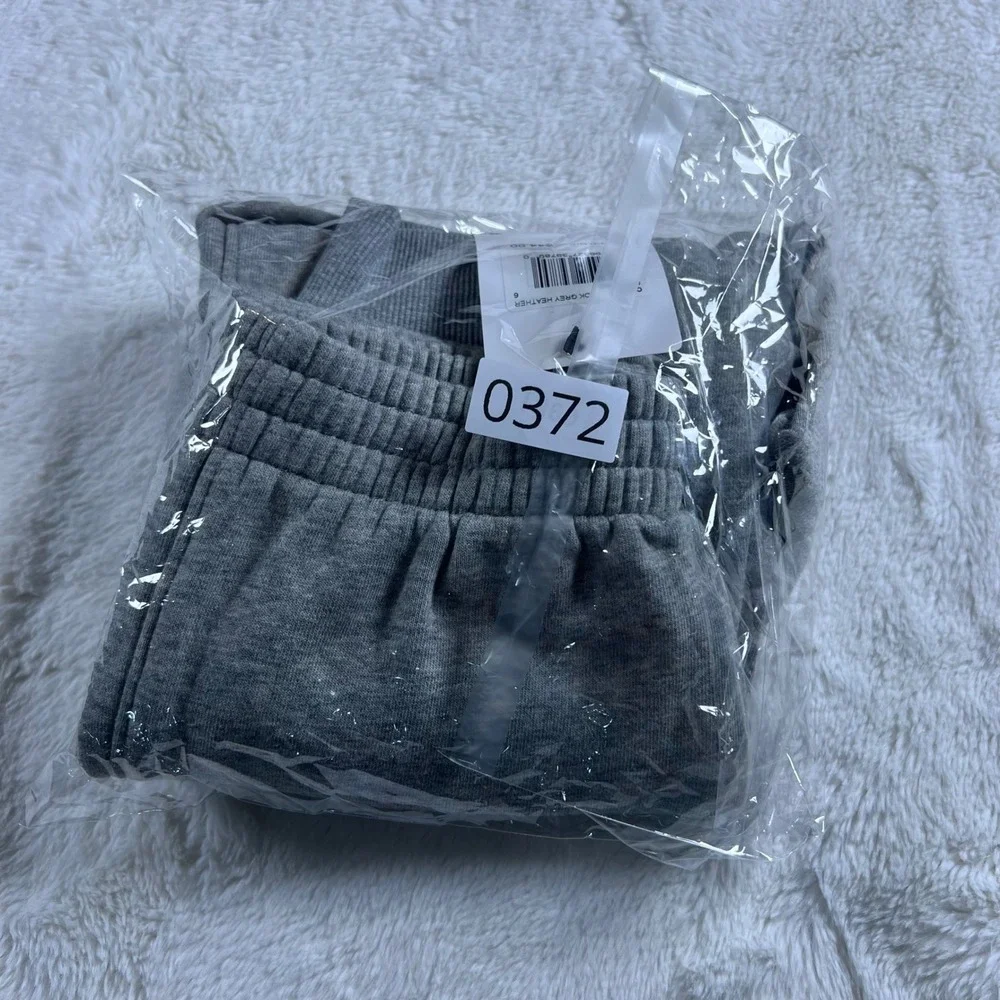 Nike Child Size 6 DK Grey Heather Cargo‎ Jogger Sweatpants 86L092-042 NWT